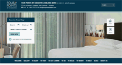 Desktop Screenshot of fourpointsljubljanamons.com